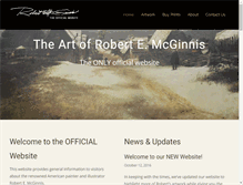 Tablet Screenshot of mcginnispaintings.com
